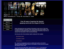 Tablet Screenshot of impactinternational.org